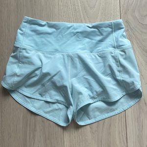 High rise speed up lulu shorts size 4